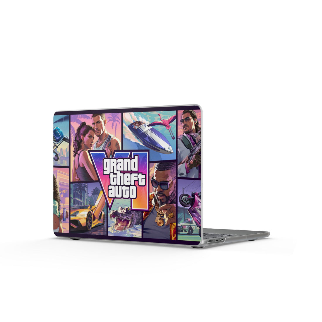 Grand Theft Auto VI Poster — Matte Protective Laptop Skin